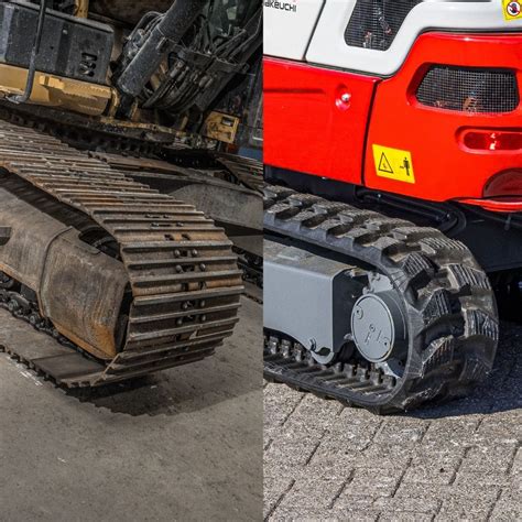 steel tracks vs rubber tracks mini excavator|best aftermarket rubber tracks.